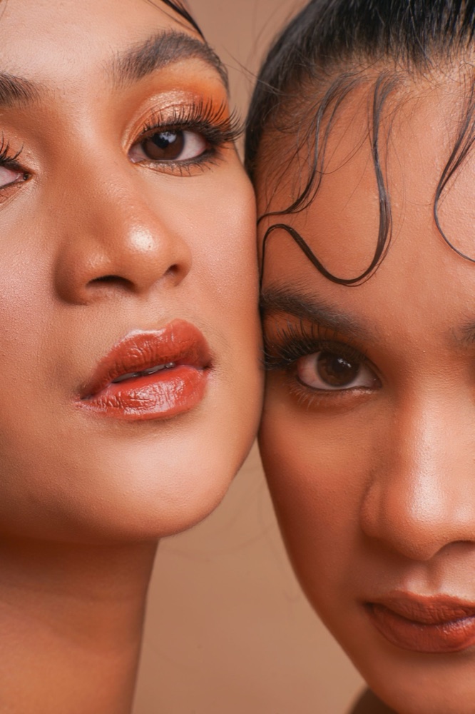 Make-up Detailaufnahme